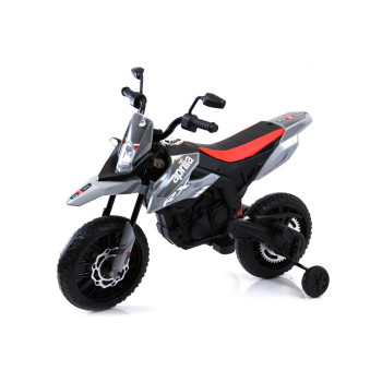 Детский электромотоцикл P444PP (S317) серый