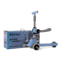 Детский самокат-беговел HB-008 синий