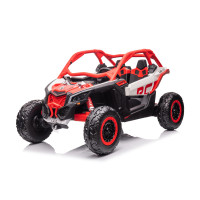 Электромобиль багги BRP Can-Am Maverick (Y111YY) красный