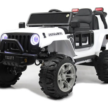 Полноприводная детская машина Jeep Wrangler T222TT 4WD белый