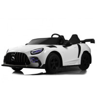 Детский электромобиль Mercedes GTR F999FF белый