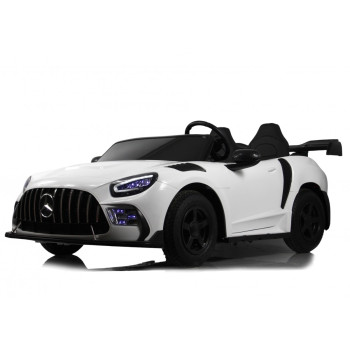 Детский электромобиль Mercedes GTR F999FF белый