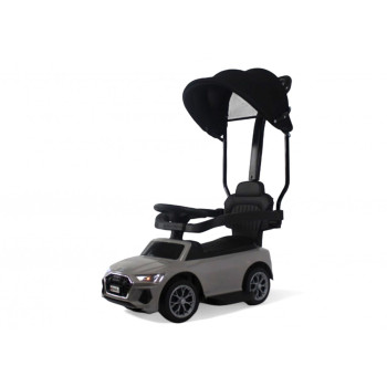 Детский толокар Audi Z005ZZ-A серый, с крышей