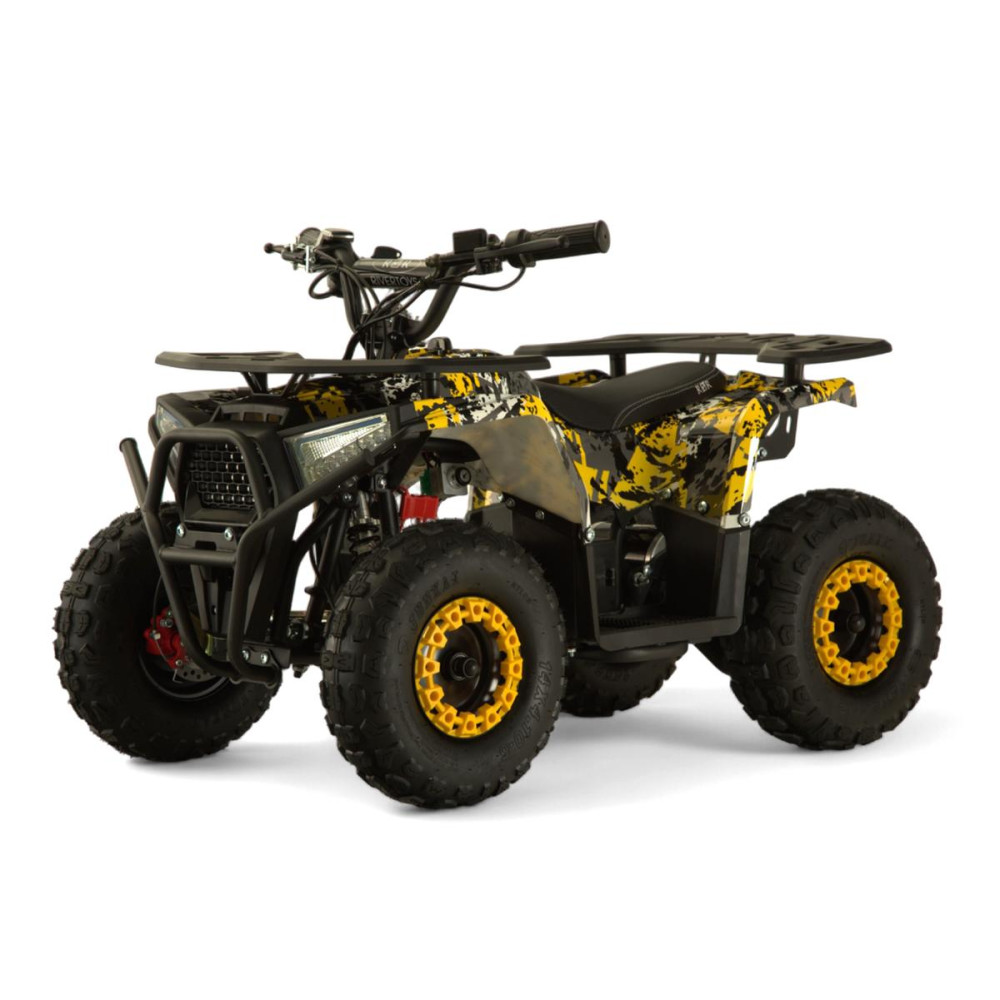 Квадроцикл MIKA LUX желтый Special, электрический