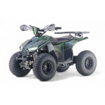 Квадроцикл LEON 48V зеленый камуфляж