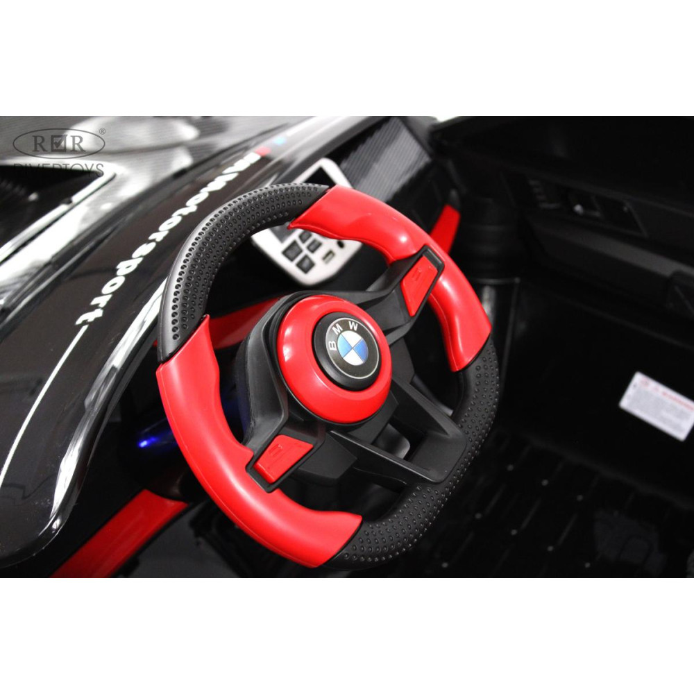 Двухместный электромобиль БМВ G007GG черный