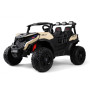 Электромобиль багги K555KK 4WD 24V бежевый
