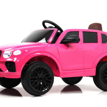 Детская машина Bentley X007XX розовый глянец с пультом