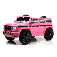 Детский электромобиль Mercedes-Benz G63 (O111OO) розовый глянец