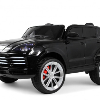 Электромобиль Porsche Cayenne М005БХ черный глянец, мотор 250Вт