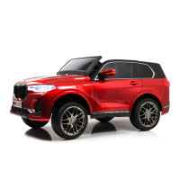 Детская машина BMW K070PX, полный привод, красный глянец