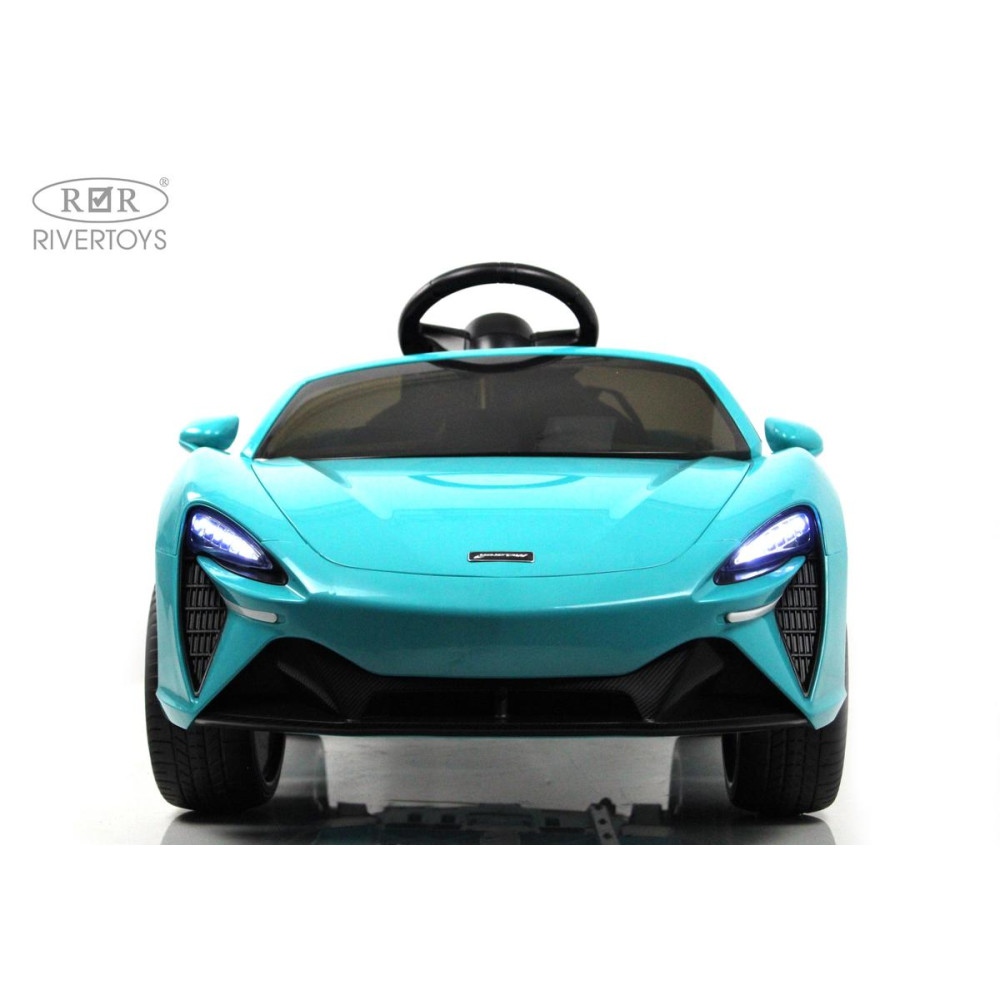 Электромобиль McLaren Artura (P888BP) голубой с пультом ДУ