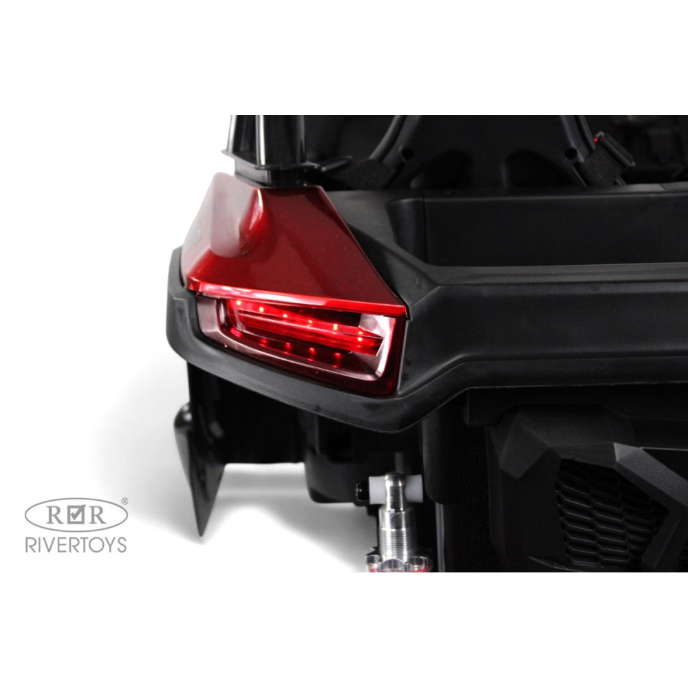 Детский багги P777BP красный глянец