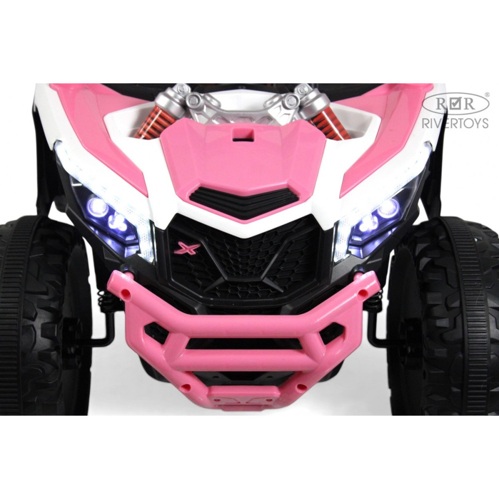Детский электромобиль М303БХ розовый (RiverToys)