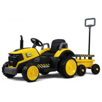 Детский электромобиль Z333VO желтый (RiverToys)