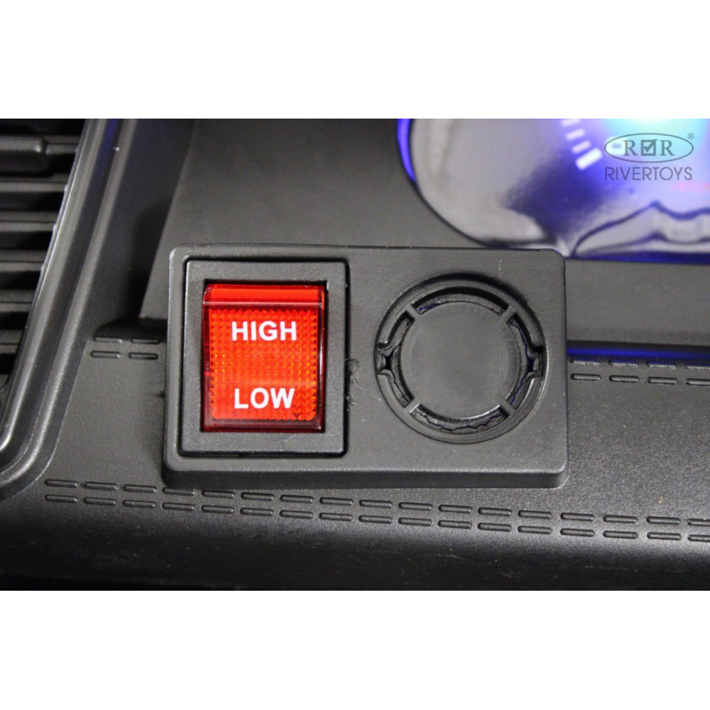 Электромобиль Mercedes М007БХ красный, скорость 12 км/ч