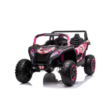 Детский электромобиль M222MM розовый камуфляж (RiverToys)