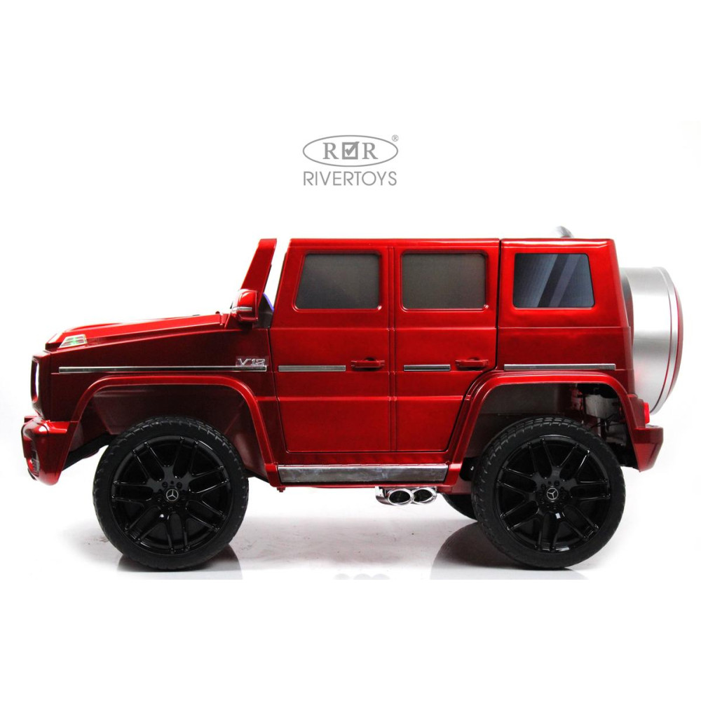 Электромобиль Гелендваген Mercedes-Benz G65 (E111EE) красный глянец