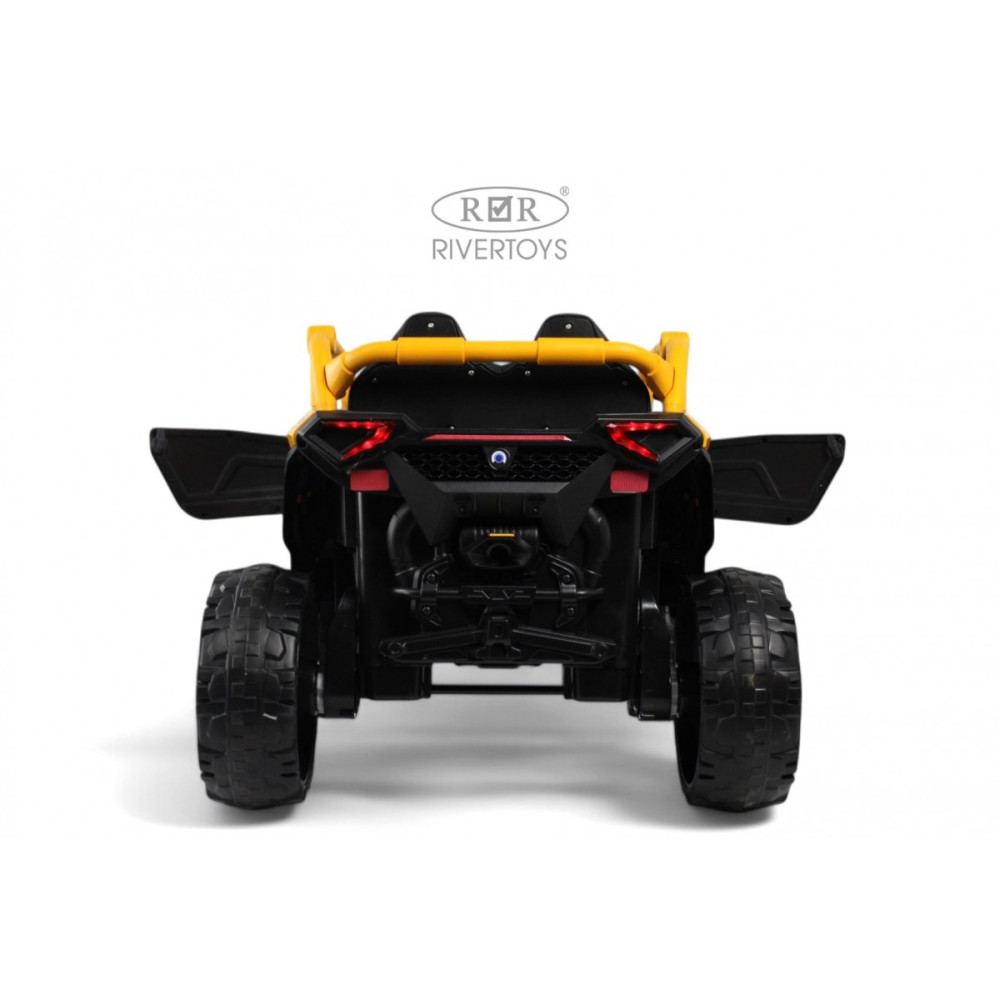 Детский электромобиль багги K707AM желтый