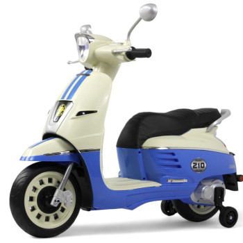 Детский скутер Vespa Z222ZZ голубой