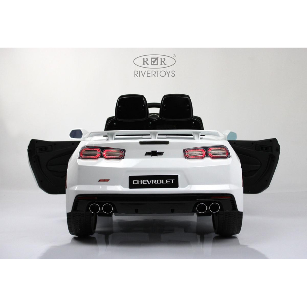 Детский электромобиль Chevrolet Camaro 2SS (HL558) белый