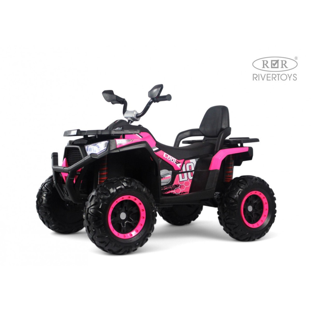 Детский квадроцикл K001AM розовый