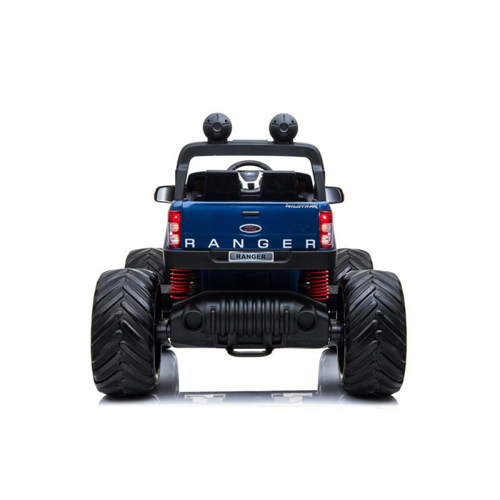Детский электромобиль Ford Monster Truck(DK-MT550) синий глянец, полноприводный, с пультом
