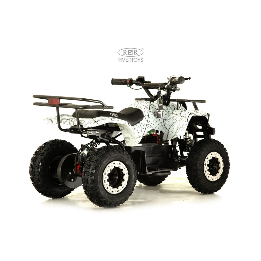 Детский электроквадроцикл TIKI белый Spider
