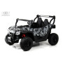 Детский электромобиль P333PP (Buggy) серый камуфляж