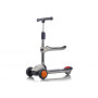 Детский самокат-беговел HB-801 бело-фиолетовый (RiverToys)