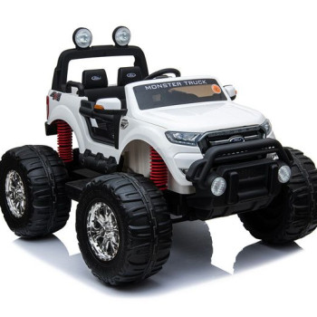 Детский полноприводный Ford Monster Truck(DK-MT550) белый, с пультом