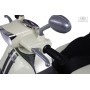 Детский электромотоцикл Z222ZZ-M серый (RiverToys)