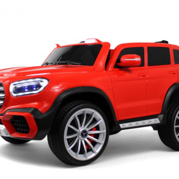 Электромобиль Mercedes М007БХ красный, скорость 12 км/ч