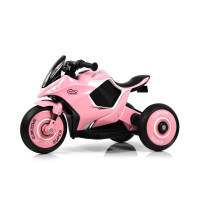 Детский электротрицикл G004GG розовый
