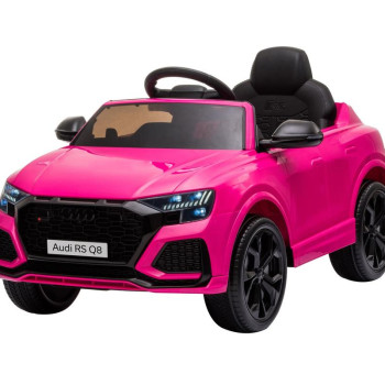 Детский электромобиль Audi RS Q8 (HL518) розовый, с пультом ДУ
