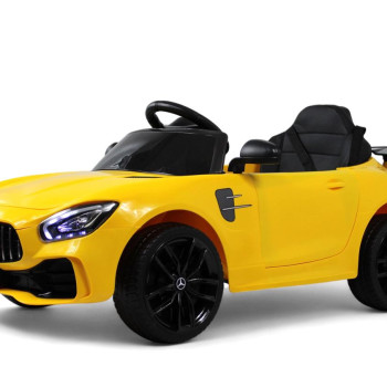 Детская машина Mercedes-Benz AMG GT X777XX желтый