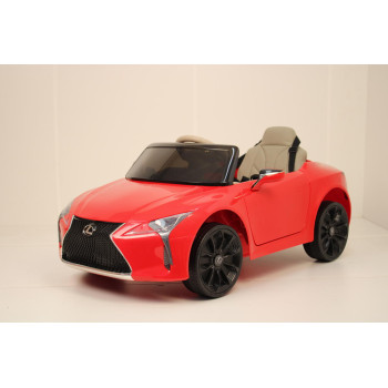 Детский электромобиль Lexus LC 500 (JE1618) красный