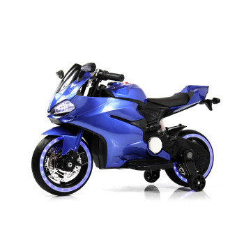 Детский электромотоцикл Ducati X003XX синий глянец