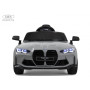 Детский электромобиль BMW M4 (A004AA) серый (RiverToys)