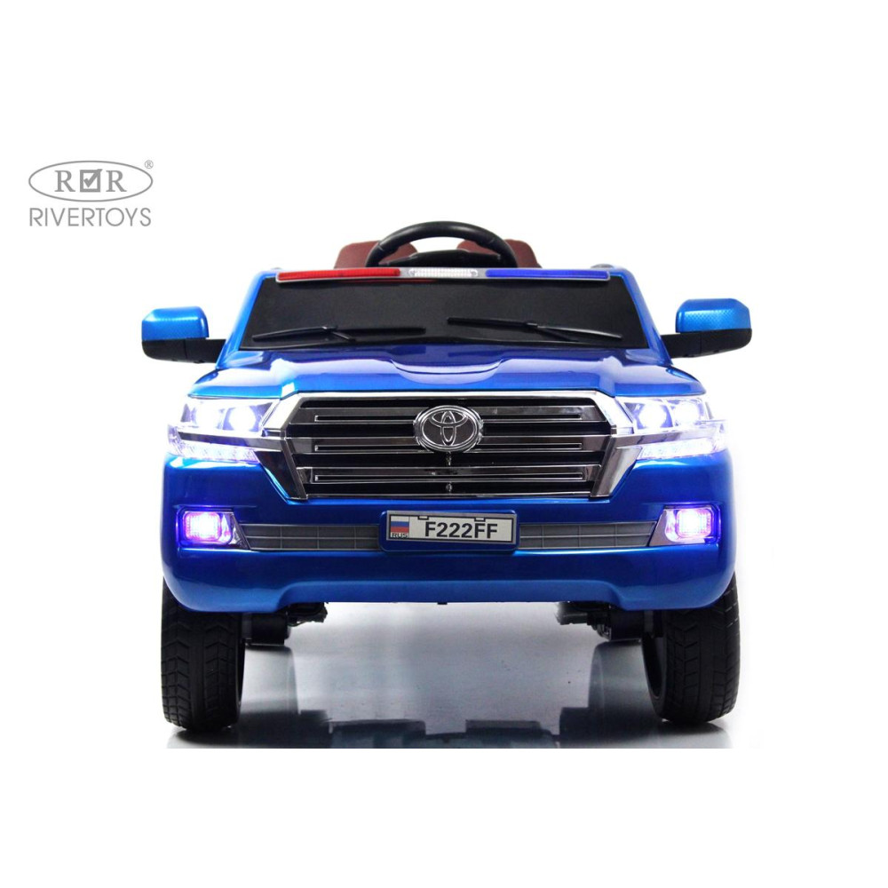 Детский электромобиль Toyota F222FF темно-синий глянец