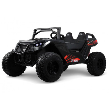 Детский багги A707AA LUX NEW 4WD черный карбон, Рестайл 2026