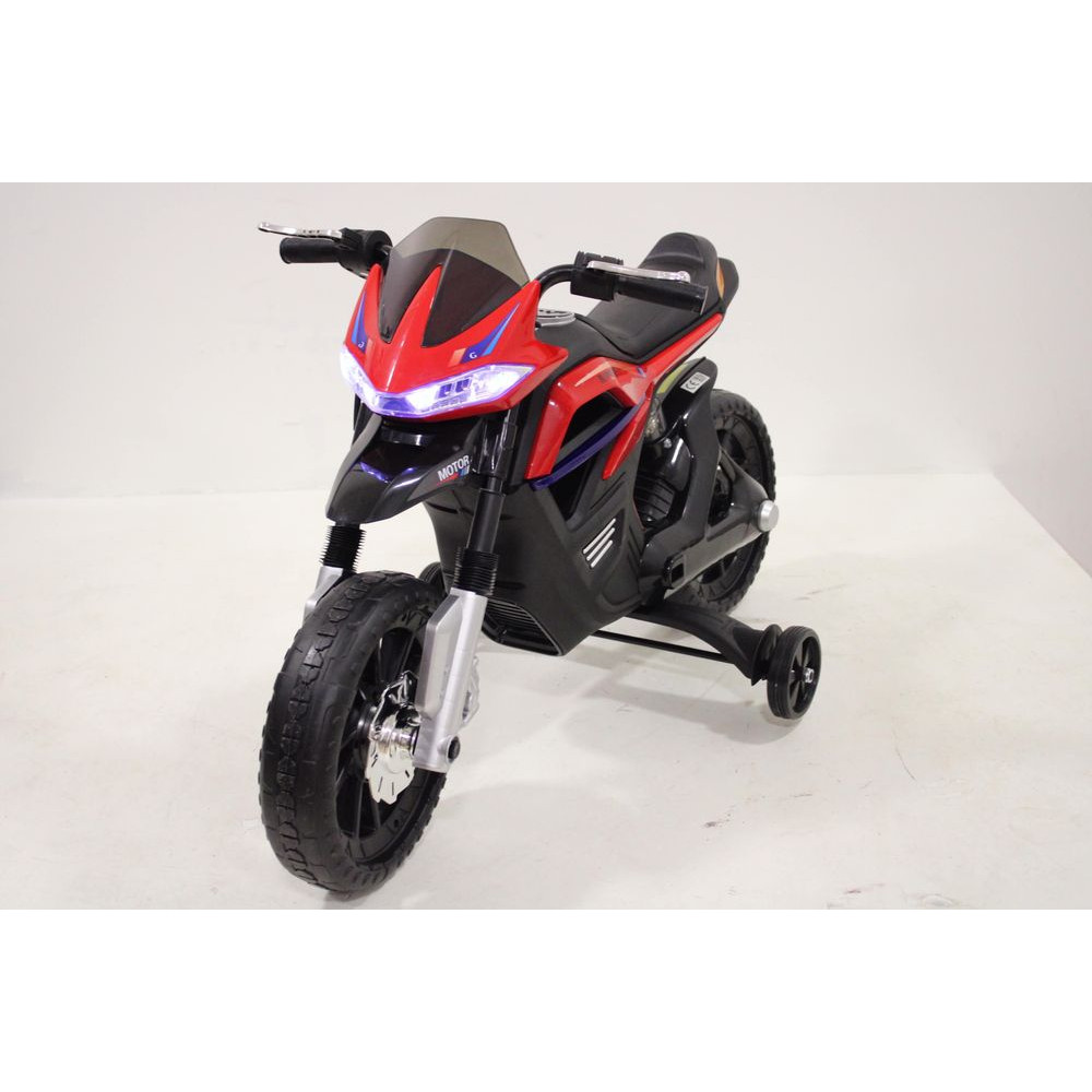 Детский мотоцикл RALLY JT5158 красный