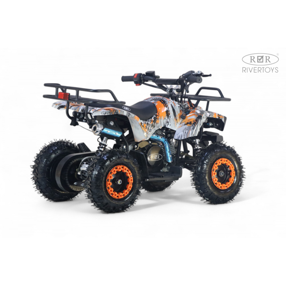 Квадроцикл TIGER оранжевый, бензиновый