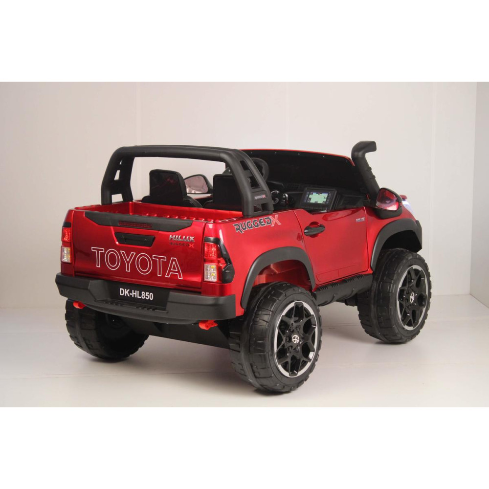 Детский электромобиль Toyota Hilux (DK-HL850) вишневый глянец