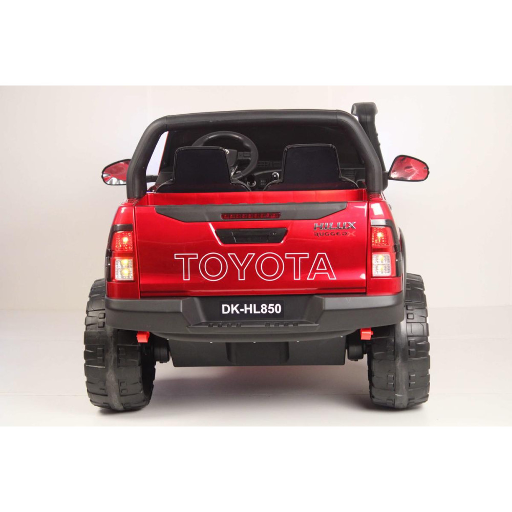 Детский электромобиль Toyota Hilux (DK-HL850) вишневый глянец