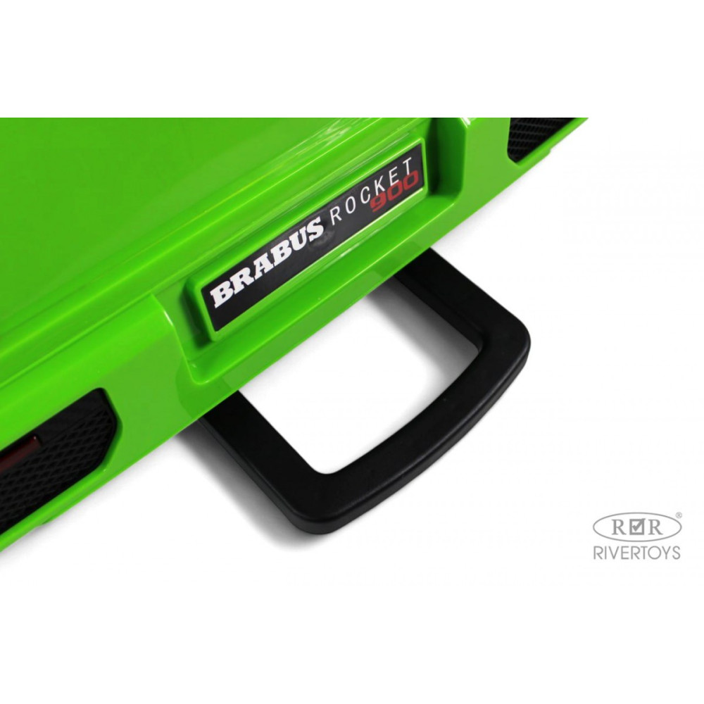 Детский электромобиль Mercedes-Benz Brabus Z999ZZ зеленый