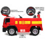 Детский электромобиль A555AA (пожарная) красный (RiverToys)