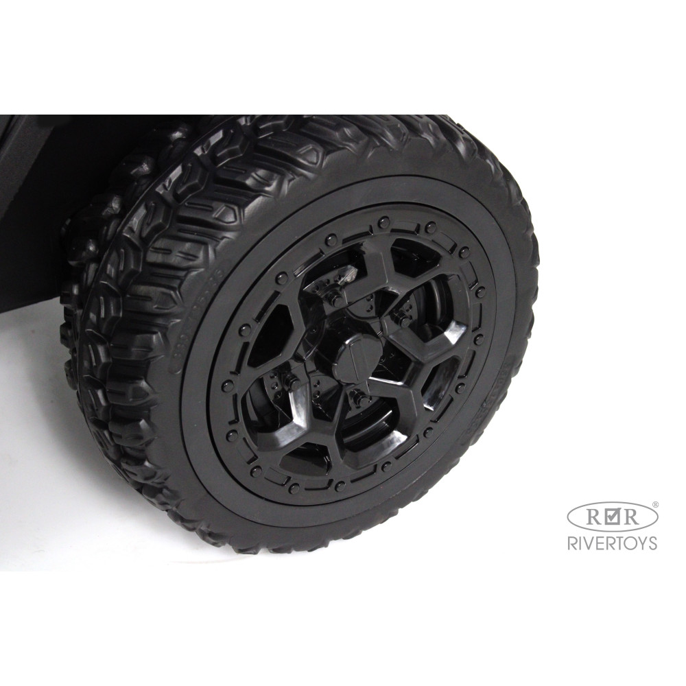 Электромобиль багги C777CC зеленый, полный привод