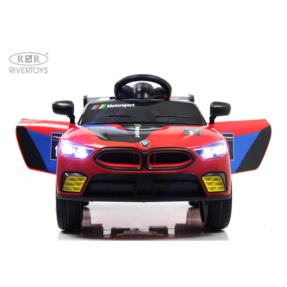 Детская машина BMW F444FF красная с пультом