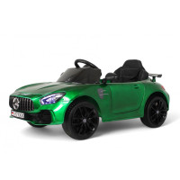 Детский электромобиль Мерседес-Бенц AMG GT X777XX зеленый глянец